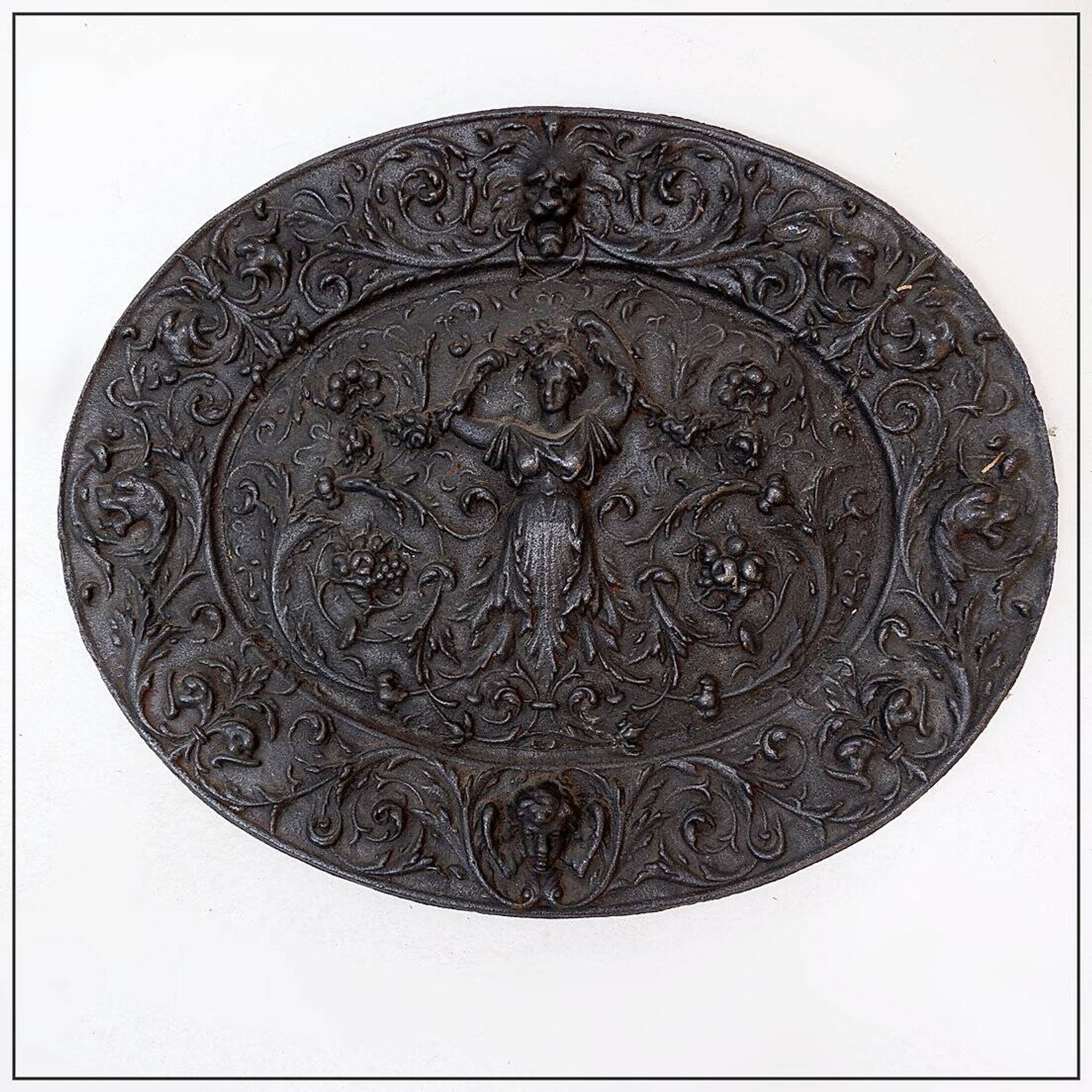 Late 19th century decorative medallion, American Radiator Company