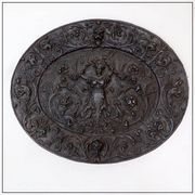 Late 19th century decorative medallion, American Radiator Company