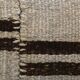Dirty Gray & Black Hemp Kilim Rug, 161x235Cm