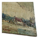 Paysage néerlandais huile sur toile 1940