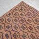 Vintage Turkish kilim, handwoven, 153x287 cm.