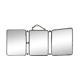 Miroir de barbier triptyque vintage