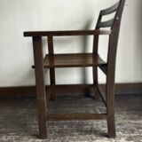 Modernist oak armchair, 1950