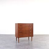 Mid-Century Danish Teak Chest of Drawers, 1960s.