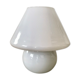 Lampe champignon en verre
