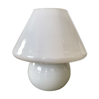 Lampe champignon en verre