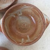 Set of 4 stoneware bowls