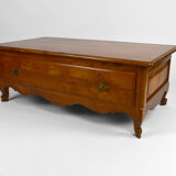 Dining coffee table with sliding top, France, XXth