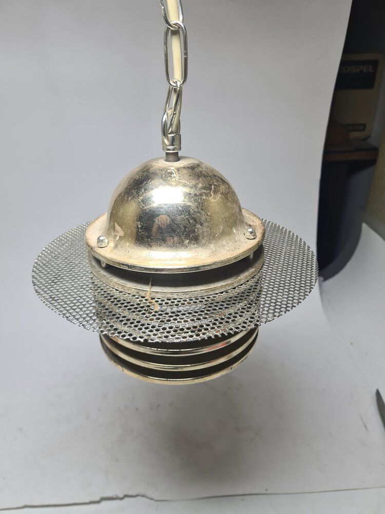 Postmodern Communist pendant lamp, Poland, 1970s