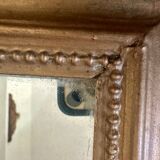 Large 19th century gilded mirror