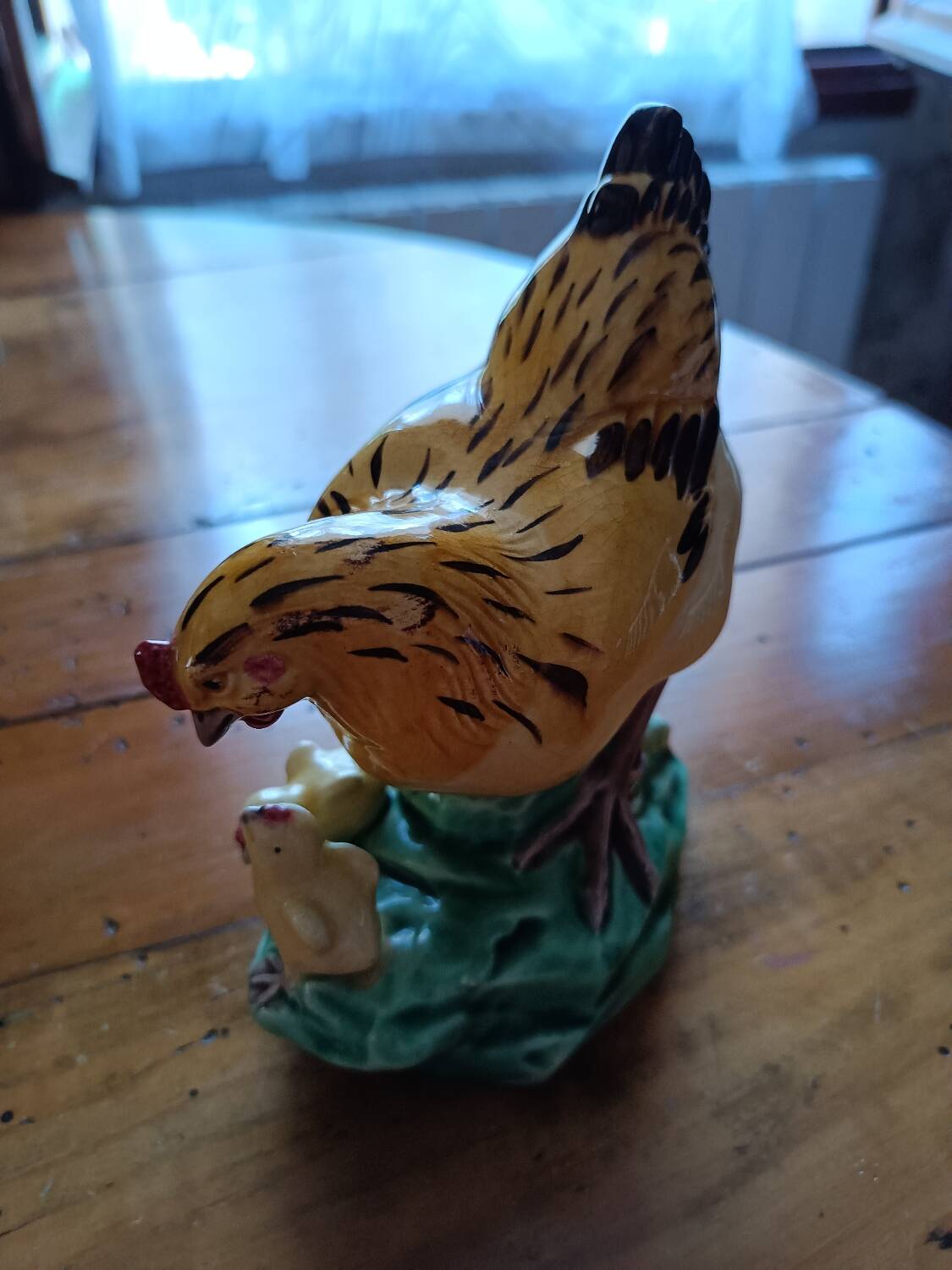 Chicken and chicks barbotine