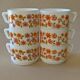 Six tasses à café Scania Arcopal