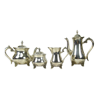 Pioneer silver metal/tea set