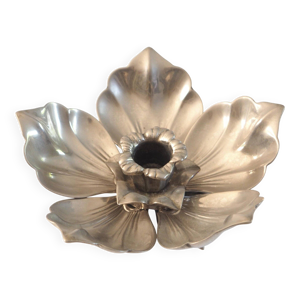 Bougeoir cendrier fleur