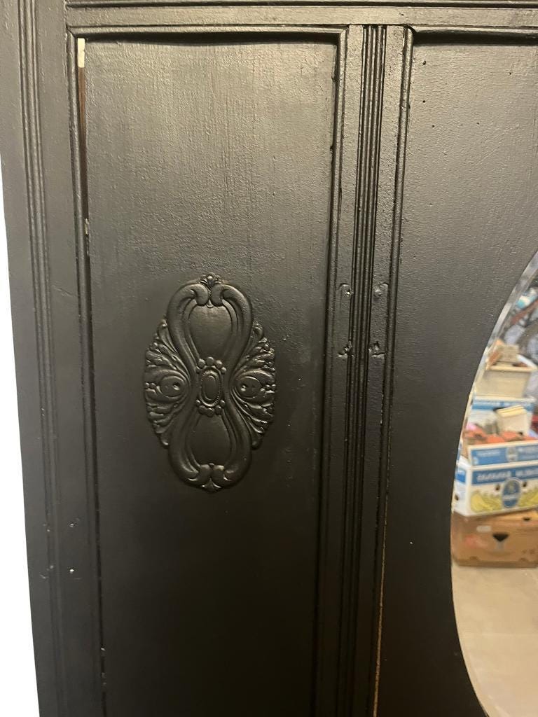 Large vintage freestanding coat rack / floor coat rack