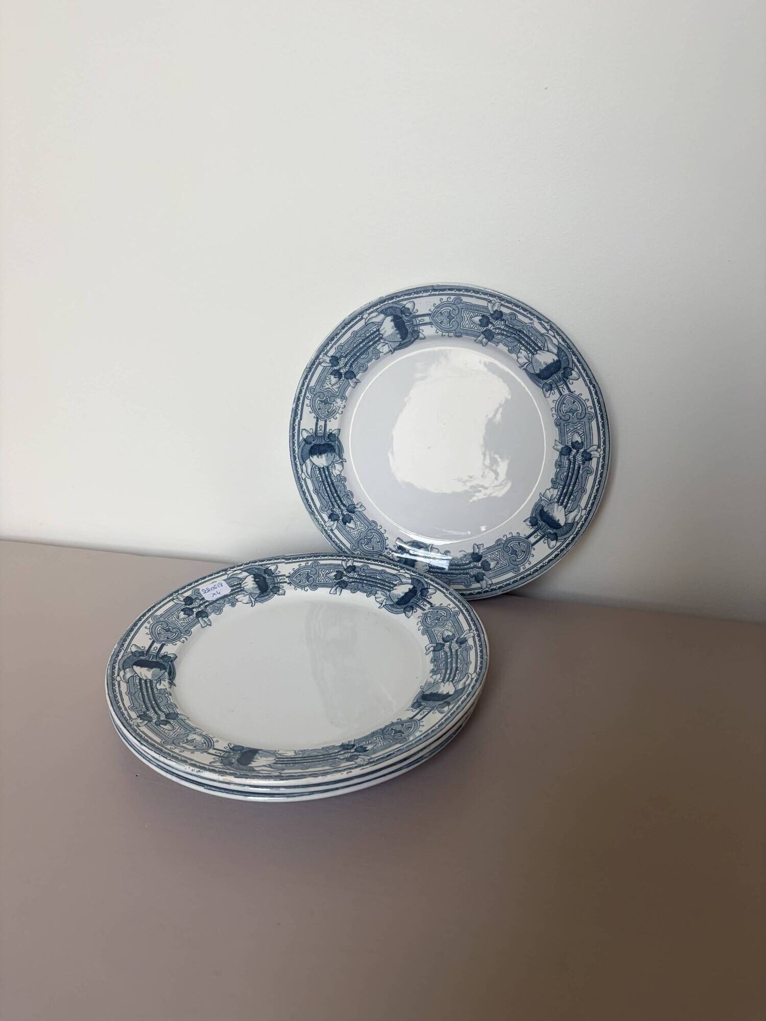 4 vintage dessert plates from CM&C model Massena 220618