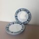 4 vintage dessert plates from CM&C model Massena 220618