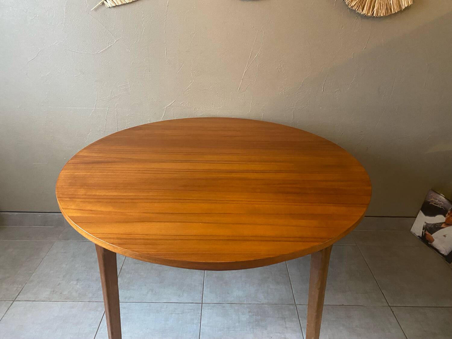 Vintage round table from the 60s