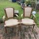 Paire de fauteuil cabriolet Louis 16