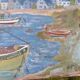 Oil "Fishing boats at Port Le Guilvinec"