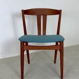 Danish midcentury teak dining chair by Bramin