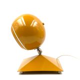 Space Age Eyeball Yellow Table lamp, Italy, 1970s