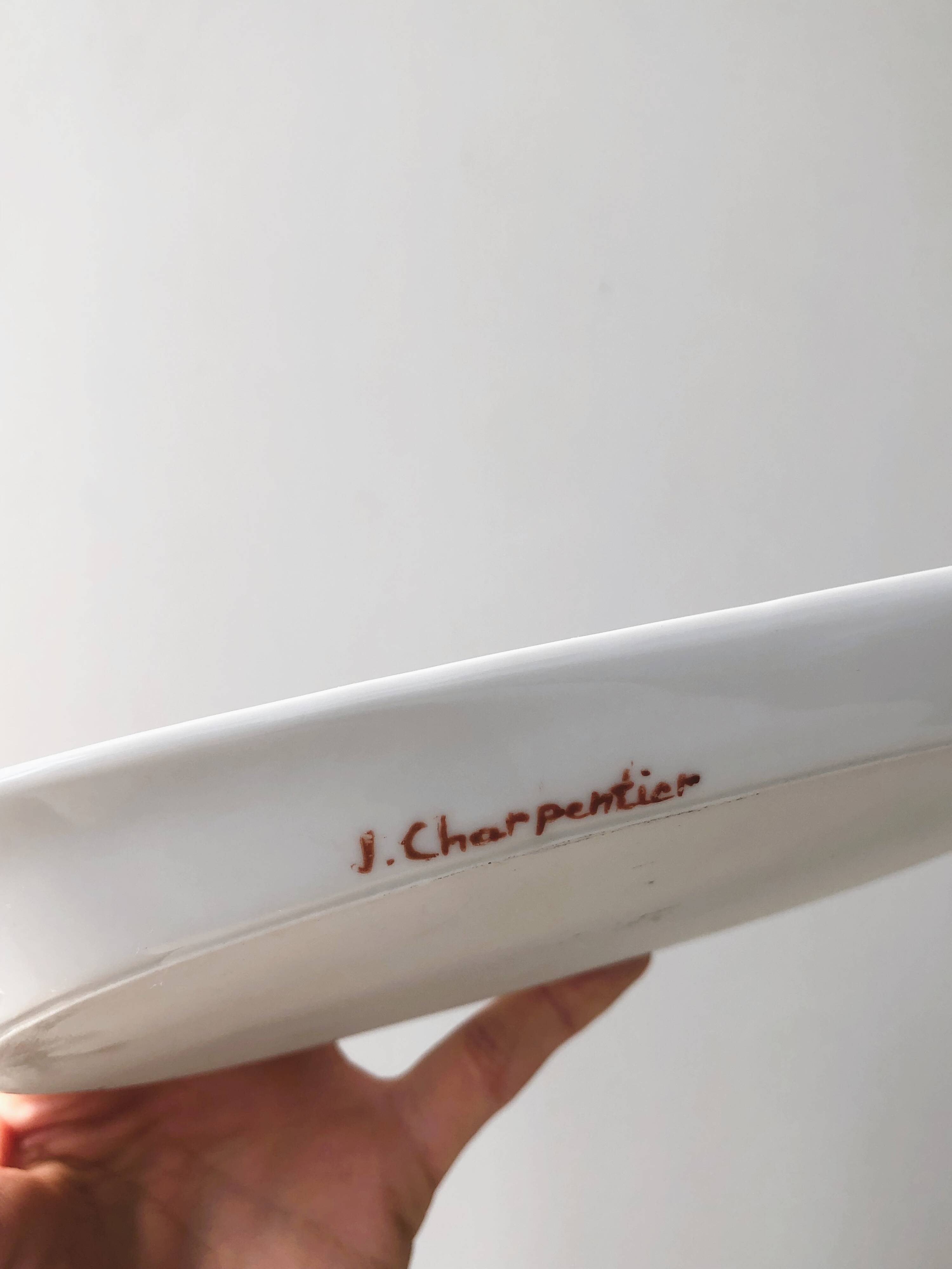 Handmade decor cake dish.