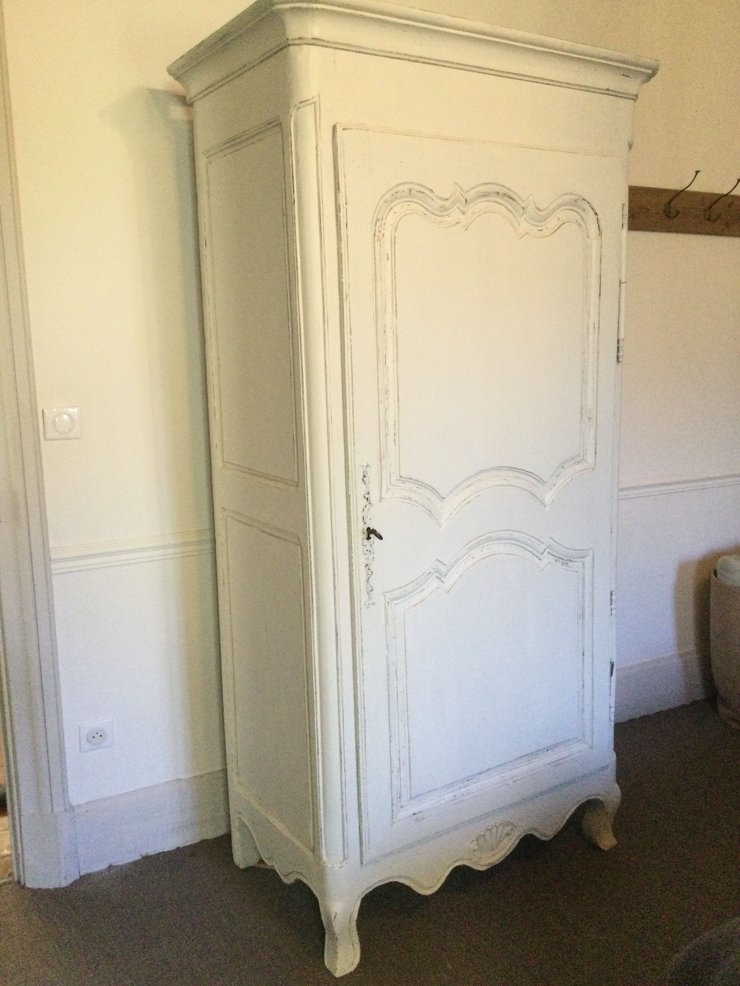 Antique knitted cabinet