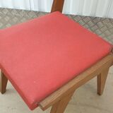 Set of four chairs maurice pré 1950