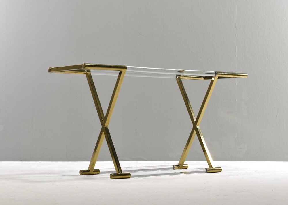 Vintage console table, 1980s