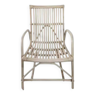 Rattan armchair