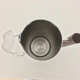 Scandinavian pitcher by Guy Degrenne, stainless steel and wood