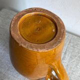 Vallauris ceramic pitcher, vase and bowls