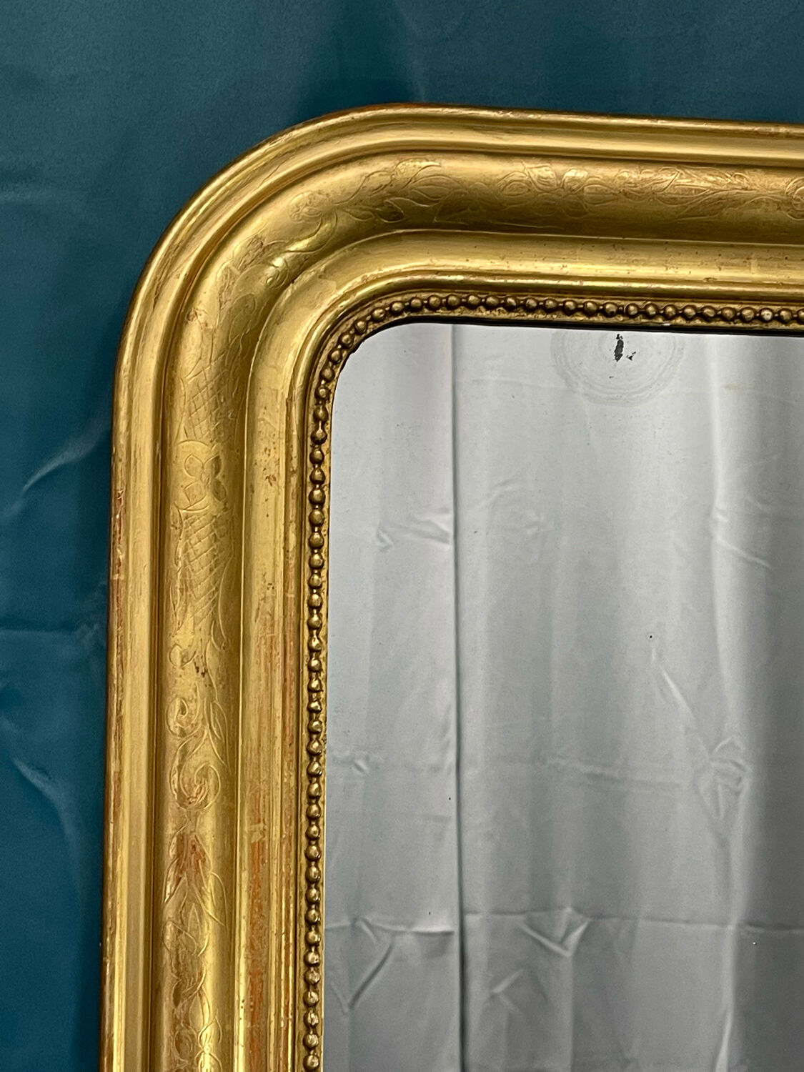 Mirror 119x88 old era Louis-Philippe 1840