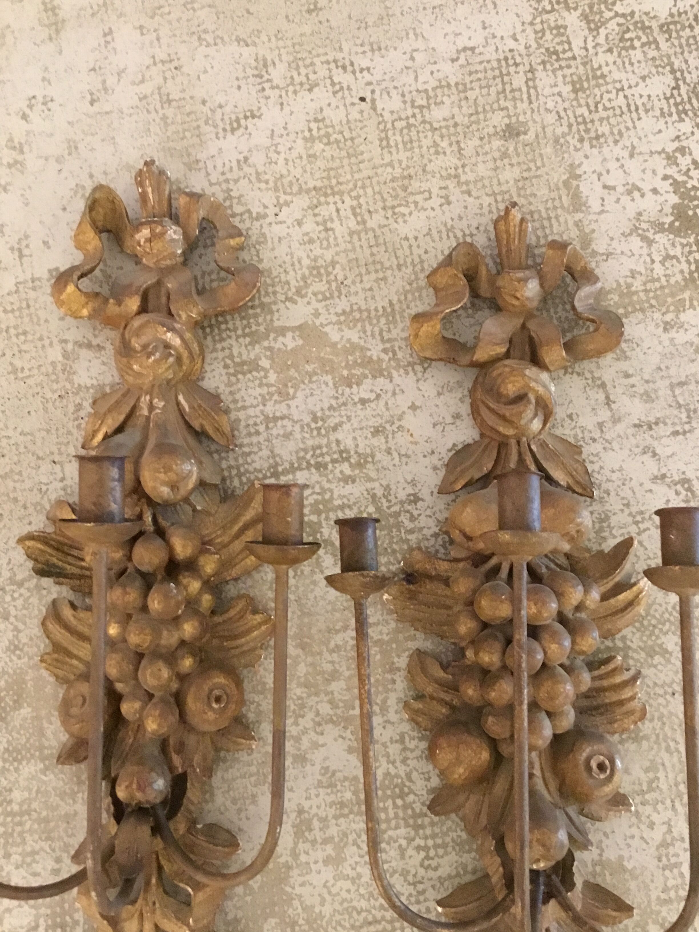 Pair of sconces