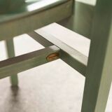 3 Baumann Argos chairs green 1990