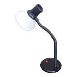 70s Spanish Gooseneck desk lamp in white by Fase