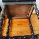 Pair of old Jacobean style sofa ends