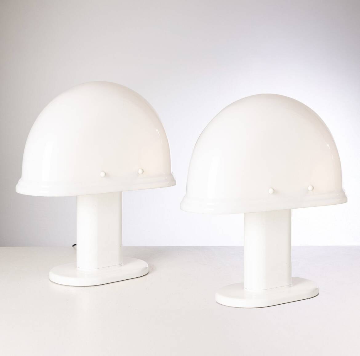 2x Rodolfo Bonetto lamps model 4054 produced by IGuzzini