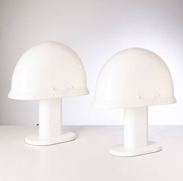 2x Lampes Rodolfo Bonetto modèle 4054 édité par IGuzzini