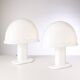 2x Rodolfo Bonetto lamps model 4054 produced by IGuzzini