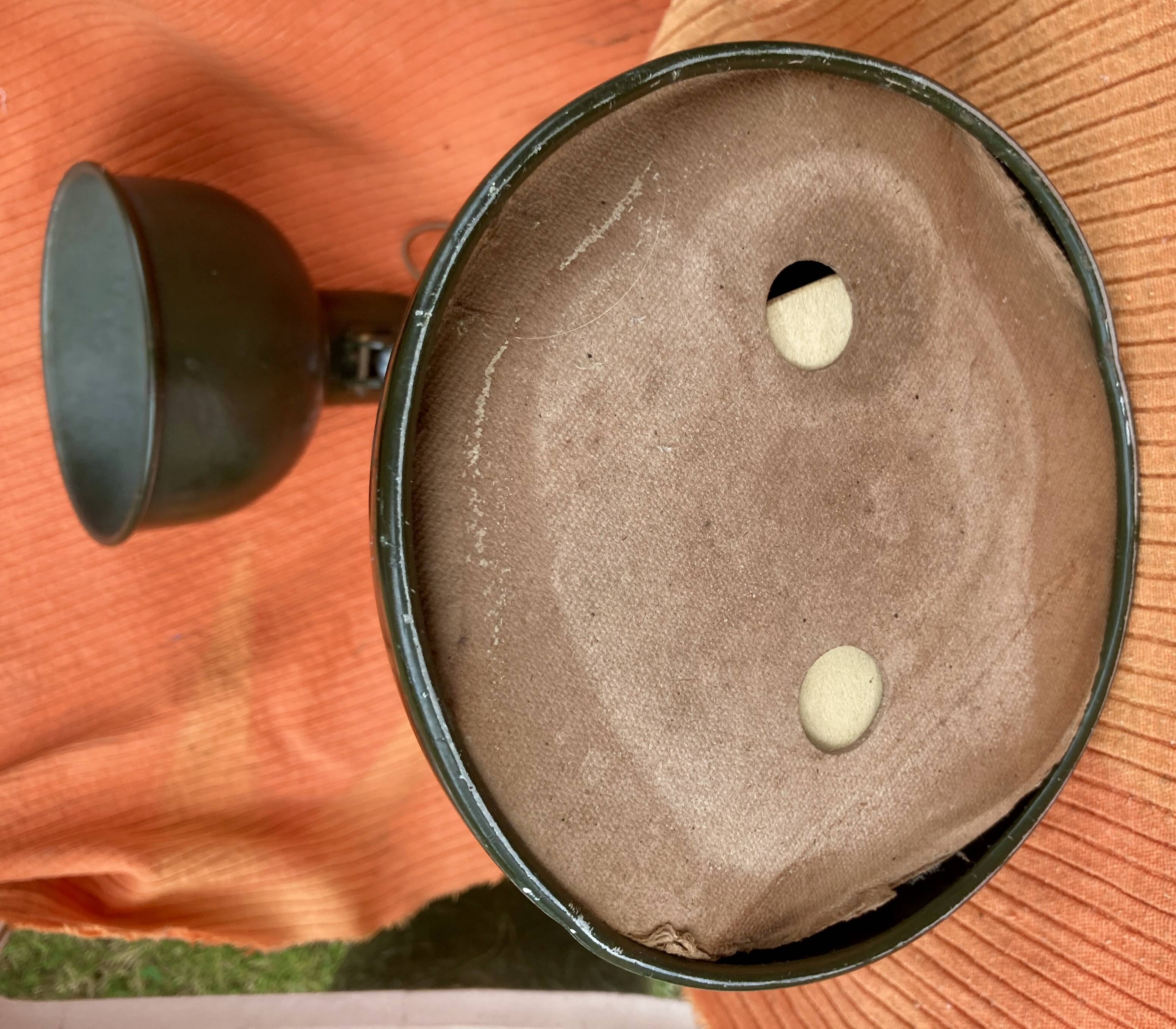 Lampe de bureau atelier Christian Dell 1930, luminaire industrielle