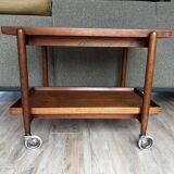 Danish Furnituremakers Scandinavian Teak Serving Trolley