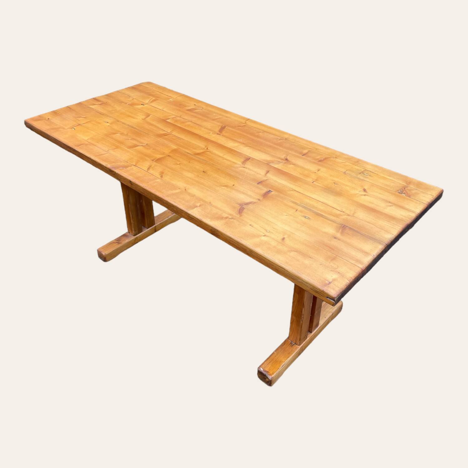 Charlotte Perriand pine table
