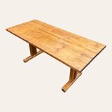 Charlotte Perriand pine table