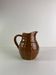 Large Saint-Clément vintage brown rope pitcher 1950