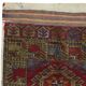 Vintage Scatter Rug, Dark Red Turkish Accent Rug, Door Mat, Handmade Bat Mat, Kitchen Rug
