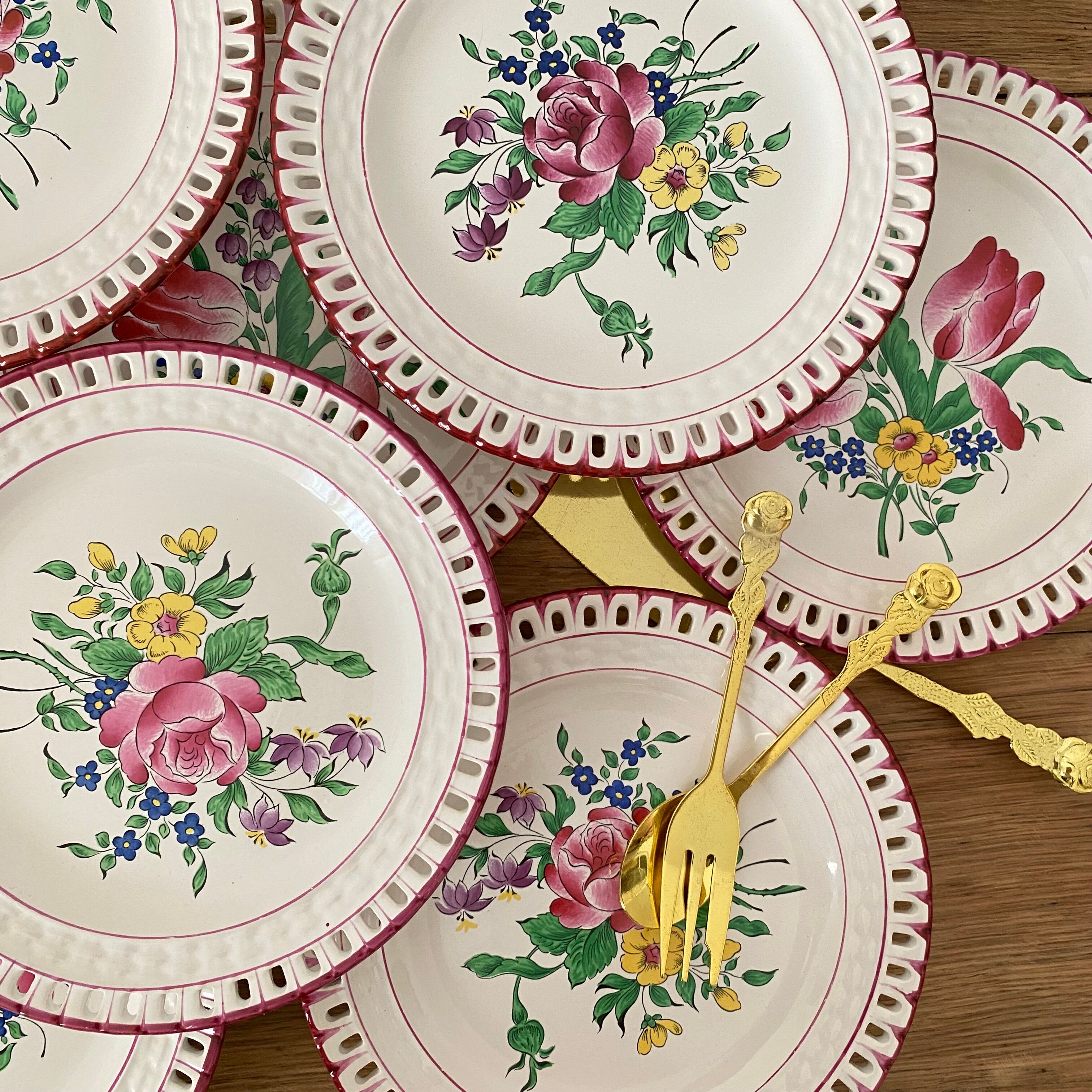 Dessert plate (Lunéville)