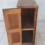 Inlaid walnut entryway sideboard