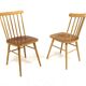 Set of 2 Scandinavian "Pinnstol" chairs in teak, NESTO, Sweden, 1960.